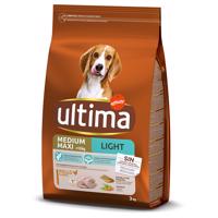 Ultima Medium / Maxi Light Adult s kuřecím - 3 kg