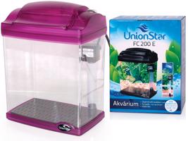 UnionStar LED akvarijní komplet Barva: Růžová