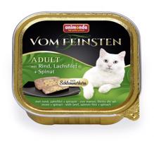 V.Feinsten CORE hovězí, losos filet + špenát pro kočky 100 g