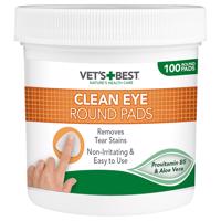 Vet's Best® Clean Eye Pads pro psy - 2 x 100 polštářků