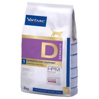 Virbac Veterinary HPM Cat Dermato D1 - 2 x 3 kg