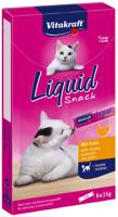 Vitakraft Cat Liquid Snack Taurin-kuře 6 x 15 g