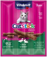 Vitakraft Cat Stick mini králík-kachna 3 x 6 g