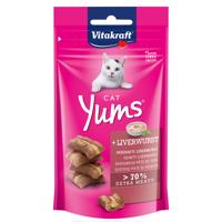 Vitakraft Cat Yums pamlsky pro kočky - Jitrnice (3 x 40 g)