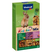 Vitakraft krekry Trio-Mix pro zakrslé králíky - 1 x 3 mix (zelenina, hrozny, lesní plody)