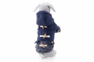 Vsepropejska Denny zimní bunda pro psa Barva: Modrá, Délka zad (cm): 20, Obvod hrudníku: 27 - 30 cm