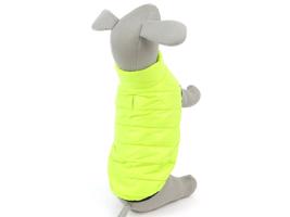 Vsepropejska Elba zimní bunda pro psa na ZIP Barva: Žlutá, Délka zad (cm): 20, Obvod hrudníku: 30 - 33 cm