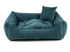 Vsepropejska Snug elegantní pelech pro psa Barva: Tmavě-zelená, Rozměr (cm): 70 x 55