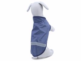 Vsepropejska Taya reflexní pláštěnka pro psa Barva: Modrá, Délka zad (cm): 29, Obvod hrudníku: 36 - 45 cm