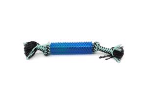 Vsepropejska Vurs přetahovací kost pro psa | 24 cm Barva: Modrá