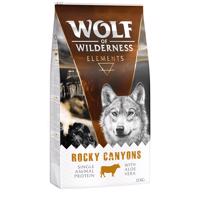 Výhodná balení Wolf of Wilderness Elements - Rocky Canyons s hovězím