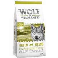 Výhodné balení: 2 x 12 kg Wolf of Wilderness Adult granule MIX - Adult Jehněčí + zvěřina