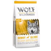 Výhodné balení: 2 x 12 kg Wolf of Wilderness granule - Adult Sunny Glade - zvěřina