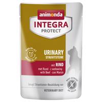 Výhodné balení Animonda Integra Protect Adult močové kameny 48 × 85 g - hovězí