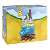 Výhodné balení Barkoo Dental Snacks - pro velká plemena (56 ks)