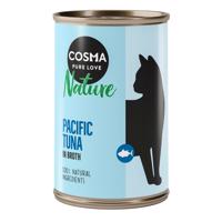 Výhodné balení Cosma Nature 24 x 140 g - tichomořský tuňák