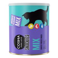 Výhodné balení Cosma Snackies Minis   - 3 x mix: kuřecí, tuňák, losos (390 g)