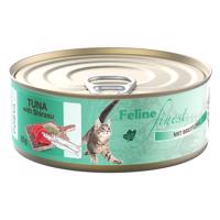 Výhodné balení Feline Finest 24 x 85 g - tuňák s cejnem