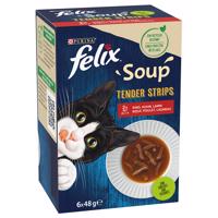Výhodné balení Felix Soup Filet 12 x 48 g - lahodný výběr z farmy