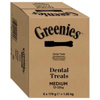 Výhodné balení Greenies zubní péče - žvýkací snack 170 g / 340 g - Medium (3 x 170 g)