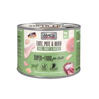 Výhodné balení MAC's Cat 24 ks (24 x 200 g) - Mix drůbeží s brusinkami & kachní, krůtí, kuřecí