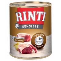 Výhodné balení RINTI Sensible 2 x 6 ks (12 x 800 g) - Jehněčí a brambory