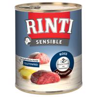 Výhodné balení RINTI Sensible 24 x 800 g - koňské, kuřecí játra a brambory