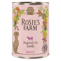 Výhodné balení Rosie's Farm Adult 24 x 400 g  - Jehněčí