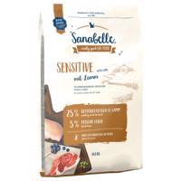 Výhodné balení Sanabelle 2 x 10 kg - Sensitive jehněčí