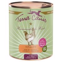 Výhodné balení Terra Canis Vitality Menu 12 x 800 g - kuřecí s kaštany, meruňkami a lupinou
