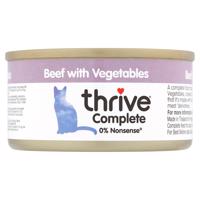 Výhodné balení Thrive Complete 24 x 75 g - Hovězí se zeleninou