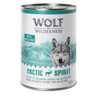 Výhodné balení: Wolf of Wilderness Adult 12 x 400 g - Arctic Spirit - sobí