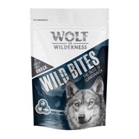 Výhodné balení Wolf of Wilderness Snack - Wild Bites "The Taste Of" 3 x 180 g - Scandinavia - sob, losos, kuřecí