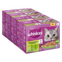 Whiskas 1+ kapsičky 48 x 85 g / 100 g -  míchaný výběr v želé (48 x 85 g)
