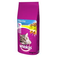 Whiskas 1+ Sterile Kuřecí - Výhodné balení: 2 x 14 kg