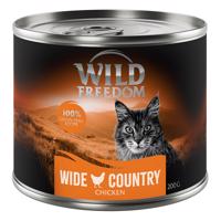 Wild Freedom Adult 6 x 200 g - bez obilovin - Mix: White Infintiy, Clear Lakes, Strong Lands