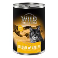 Wild Freedom Adult 6 x 400 g - bez obilovin - Golden Valley - králík & kuře