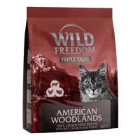 Wild Freedom granule pro kočky, 3 x 400 g - 2 + 1 zdarma - "Spirit of America"