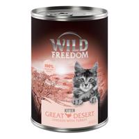 Wild Freedom Kitten 12 x 400 g - Wild Desert - krocan a kuřecí