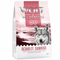 Wolf of Wilderness, 2 x 1 kg - 20 % sleva -  Adult "Scarlet Sunrise" - losos a tuňák