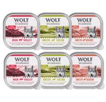 Wolf of Wilderness Adult 6 x 300 g - Mix: 2 x hovězí, 2 x krůtí, 2x jehněčí
