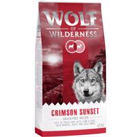 Wolf of Wilderness Adult "Crimson Sunset" - jehněčí a kozí dvojité balení 2 x 12 kg