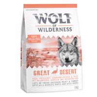 Wolf of Wilderness Adult "Great Desert" - krůta - 1 kg