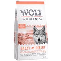 Wolf of Wilderness Adult "Great Desert" - krůta - výhodné balení 2 x 12 kg