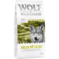Wolf of Wilderness Adult "Green Fields" - jehněčí - bez obilovin - 12 kg