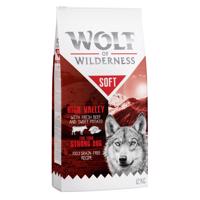 Wolf of Wilderness Adult "Soft - High Valley" - hovězí - Výhodné balení  2 x 12 kg