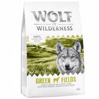 Wolf of Wilderness granule, 1 kg, za skvělou cenu! - Green Fields - jehněčí