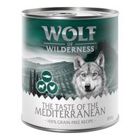 Wolf of Wilderness konzervy, 24 x 800 g za skvělou cenu - The Taste Of The Mediterranean