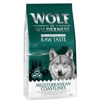 Wolf of Wilderness "Mediterranean Coastlines" jehněčí, kuřecí a pstruh - bez obilovin - 5 x 1 kg