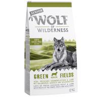 Wolf of Wilderness Senior "Green Fields" - jehněčí - 12 kg